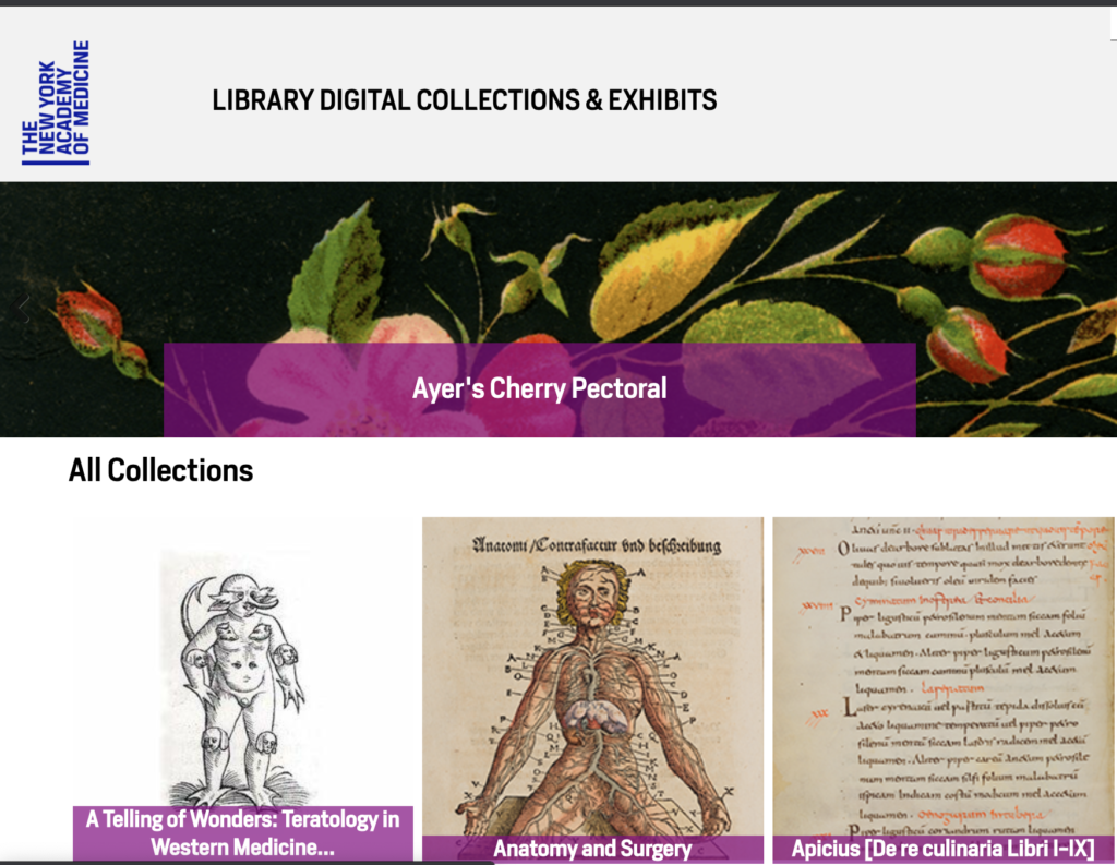 Digital Collections & Exhibits Website