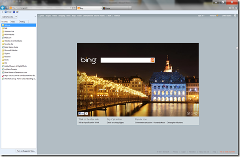 Pet Peeves: IE9 Favorites