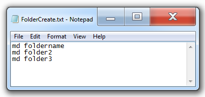 Tech Tips: Batch Create Folders (PC)